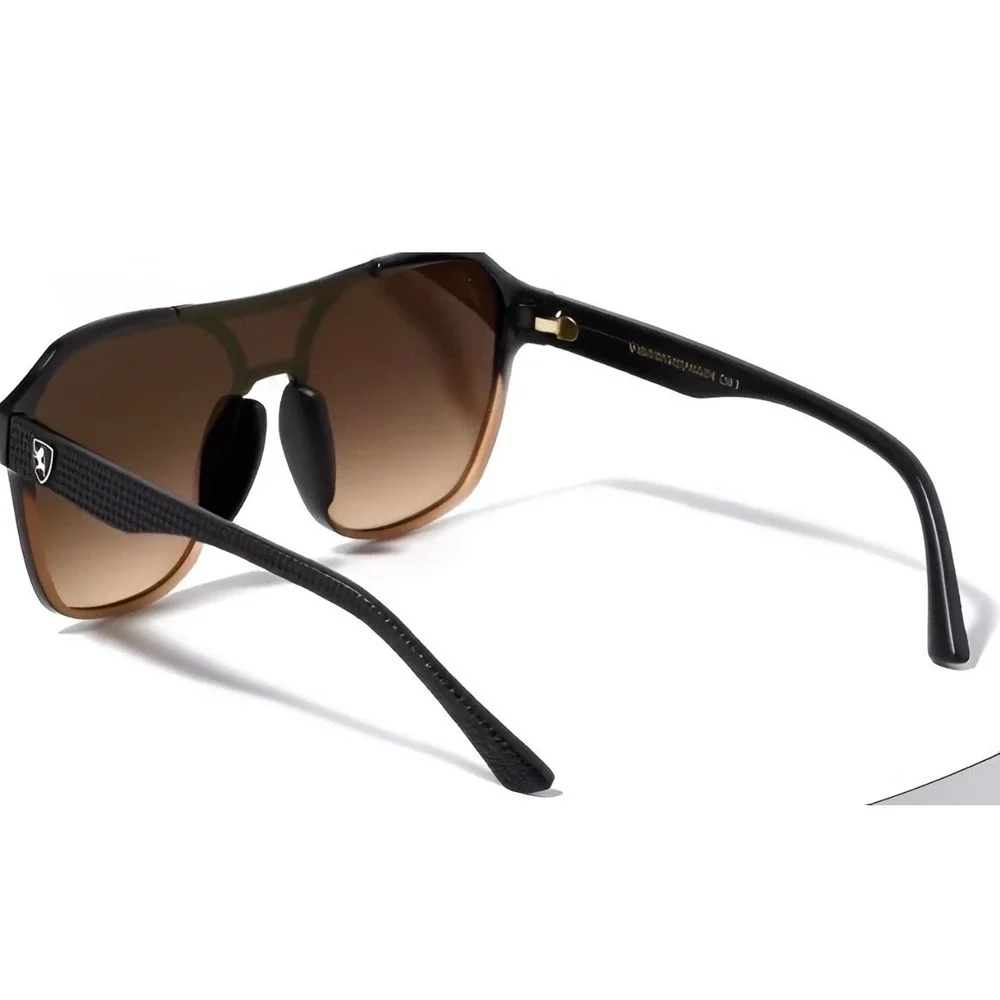 Men's Square Sunglasses Fashion Oversized Shield Sun Glasses Sporty Trendy Style